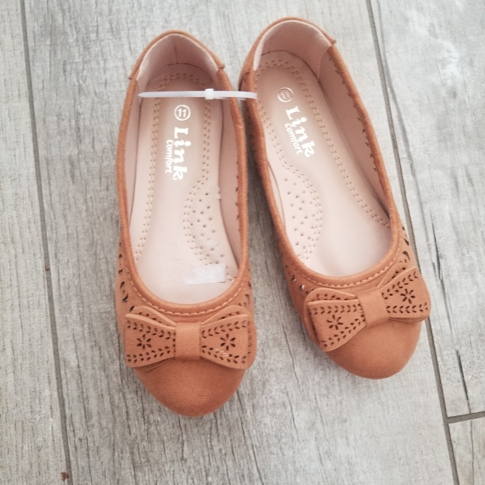 Tan shoes